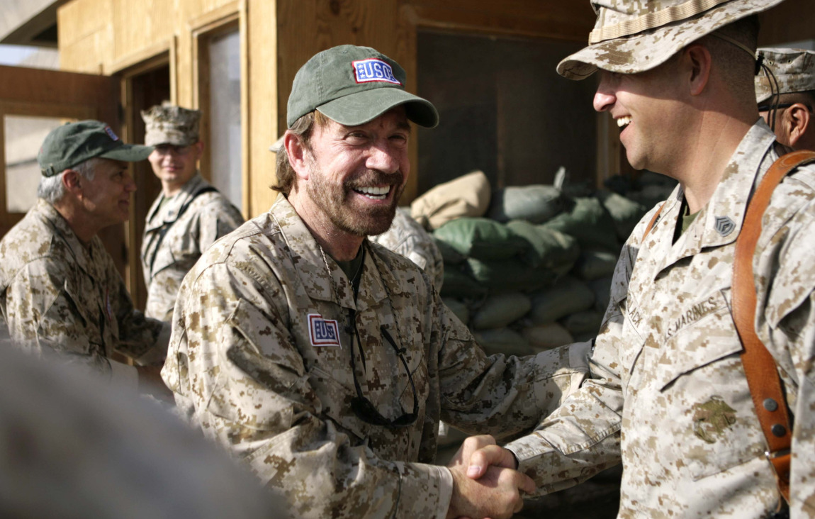 The Man, The Myth, The Morale Boost: Remembering Chuck Norris
