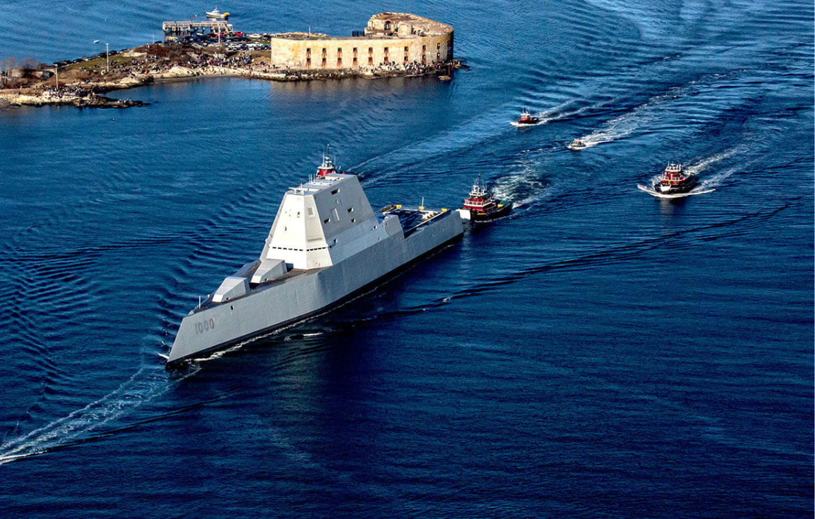 Navy Awards Raytheon $213M for Zumwalt-Class Mission Systems Work