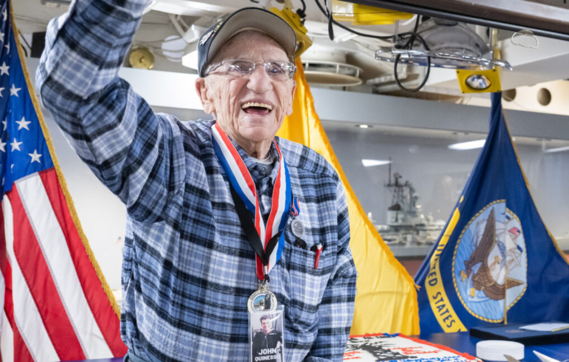 100-Year-Old WWII Veteran Reminds Us Why Service Never Ends