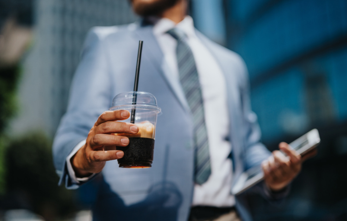 Should You Bring an Iced Coffee to Your Job Interview?